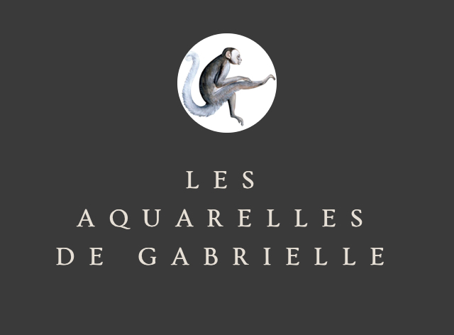 logo les aquarelle de gabrielle