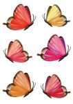 Papillons Roses